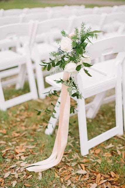 Wedding Aisle Chair Decoration Ideas Shelly Lighting