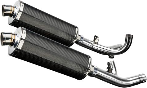 Delkevic Aftermarket Slip On Compatible With Yamaha VMAX 1700 14