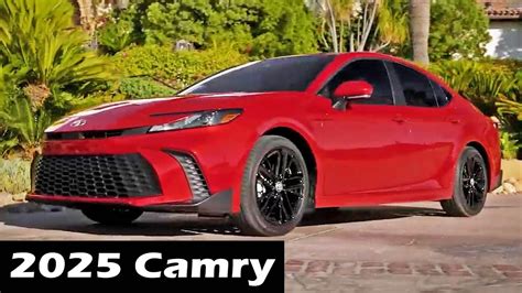 2025 Toyota Camry Hybrid XSE Interior Exterior YouTube