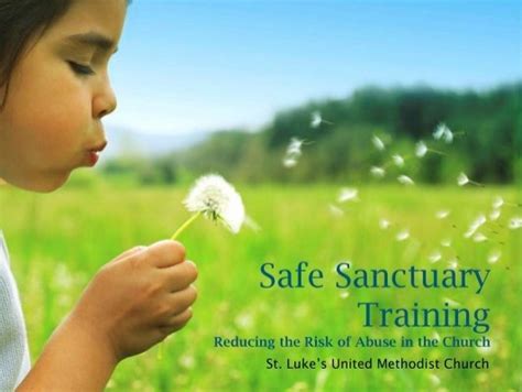 Safe Sanctuary Training (PDF) - St. Luke's United Methodist Church