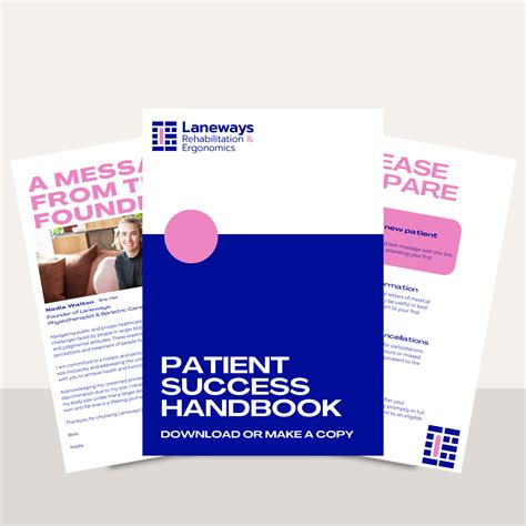 Patient Success Handbook | Physio Care & Wellbeing Guide