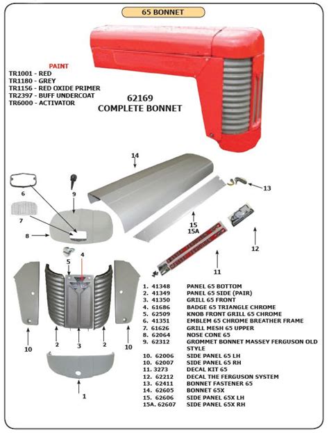 Massey Ferguson 65 Parts Diagram - Drivenheisenberg