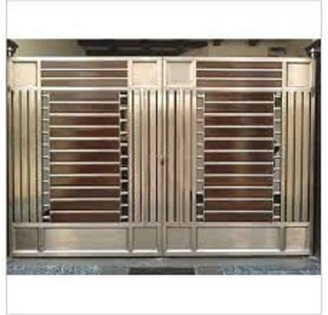 Easy To Clean Easy Installation Stainless Steel Designer Main Gate For