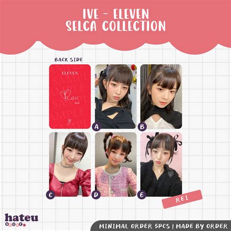 Jual Ive Unofficial Photocard Eleven Selca Collection Shopee Indonesia