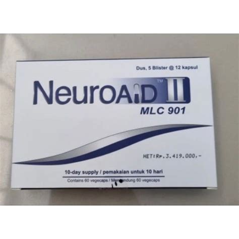 Jual Neuroaid Ii Mlc 901 Box 60 Capsules Kota Medan Pavilionfarma