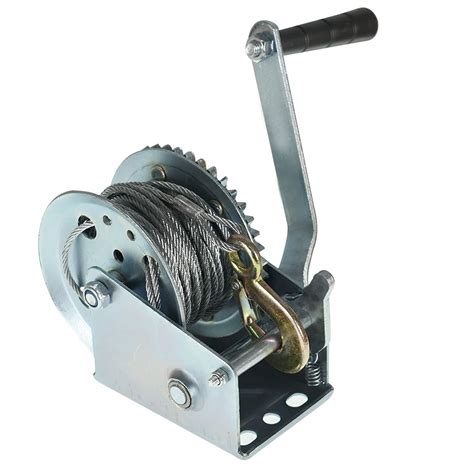 Buy ALL CARB 1200lbs Heavy Duty Hand Winch Boat Winch With 10m 32ft