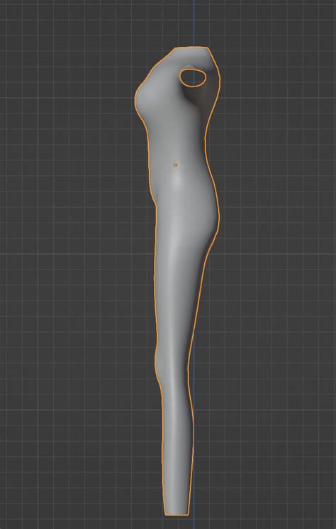 female Body Base (Side) by KokoroMMD on DeviantArt