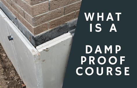 What Is A Damp Proof Course Dpc