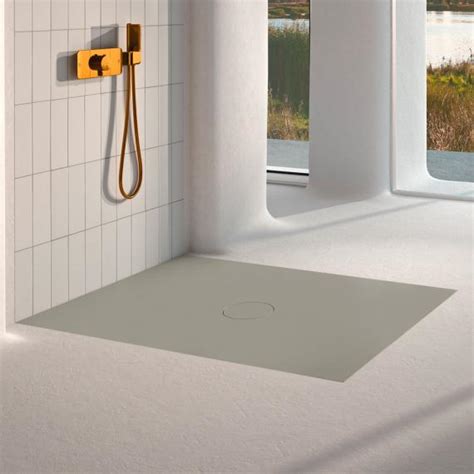 Bette Air Receveur De Douche Rectangulaire Extra Plat Set Complet Avec