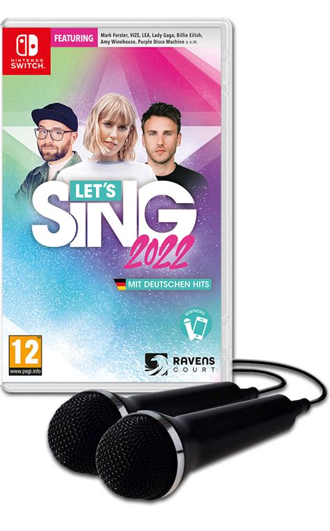 Let S Sing Mit Deutschen Hits Inkl Mikrofone Nintendo Switch