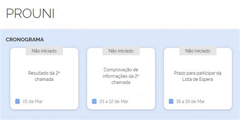 Prouni Resultado Da Chamada Sai Hoje