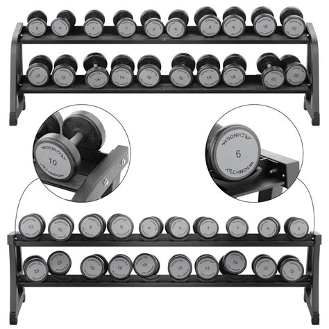 Technogym Dumbbells Rack Pure 3D Model For VRay Corona