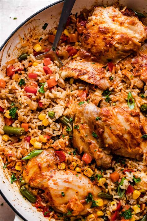 Ranch Chicken And Rice Easy Weeknight Recipes