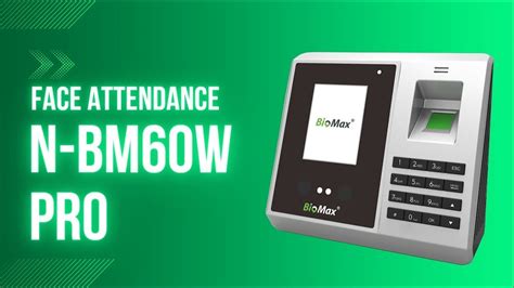 N BM60W Pro Multi Bio Time Attendance System Face Attendance