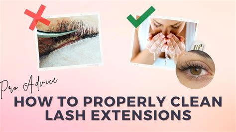 How To Properly Clean Lash Extensions Pro Advice Glamoreyelash