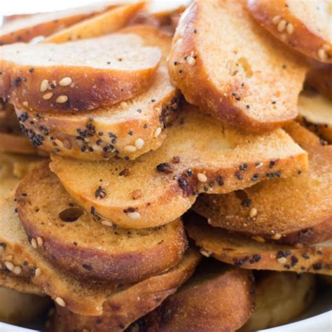 Making Homemade Bagel Chips