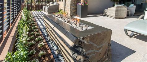 Basalt Column Fire Table Cascade Stoneworks