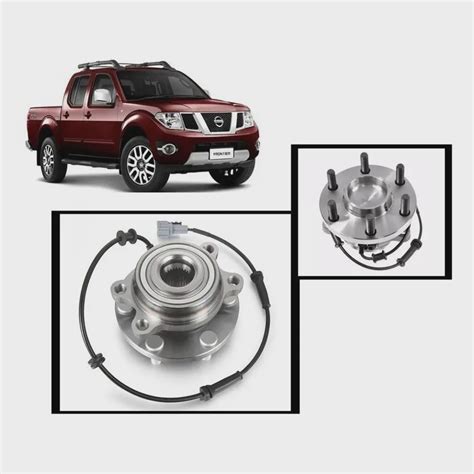 Cubo De Roda Dianteiro Rolamento Nissan Frontier X Abs Em