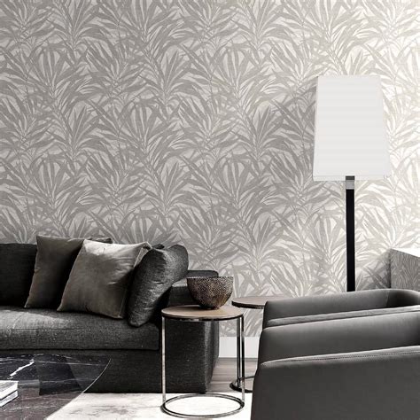 Silver Grey Wallpaper Living Room Ideas | www.resnooze.com