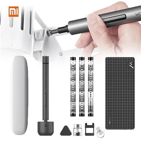 Xiaomi mijia mini wowstick original chave de fenda elétrica mi sem