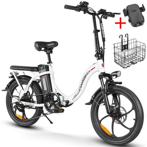 Nowy Rower Elektryczny Miejskie Sk Adany Samebike W Cali E Bike