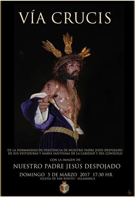 Salamanca Costalera V A Crucis De Nuestro Padre Jes S Despojado