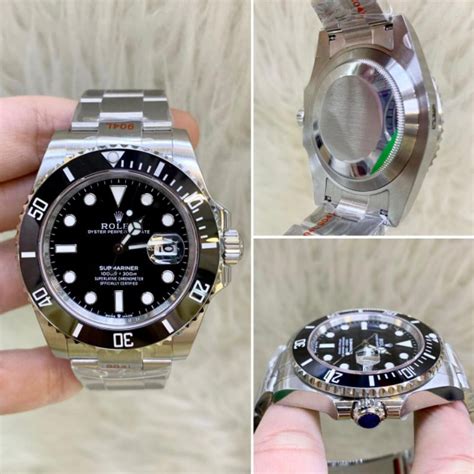 Jual Jam Tangan Rolex Submariner Autometic Warna Silver Hitam Super