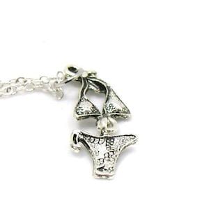 Bikini Necklace Bikini Charm Necklace Bikini Charm Jewelry Bikini