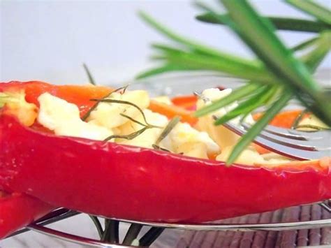 Gegrillte Paprika Mit Feta Ein Einfaches Rezept Für Grill Oder Ofen