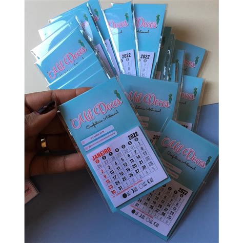 Mini Calendario Personalizado Shopee Brasil