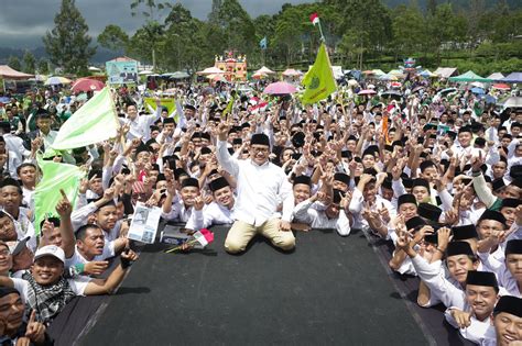 Didukung Laskar Santri Wonosobo Gus Imin Kekuatan Nyata Di Jateng