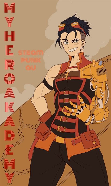 Dzeke Steampunk Au Bnha Fan Oc By Illkate On Deviantart