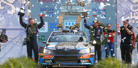 Rally Argentino Miguel Baldoni se impuso en el Rally del Jaaukanigás