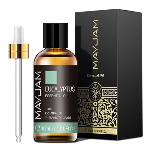 Mayjam 30ml Eucalyptus Essential Oil 1 01fl Oz Large Bottle Pure