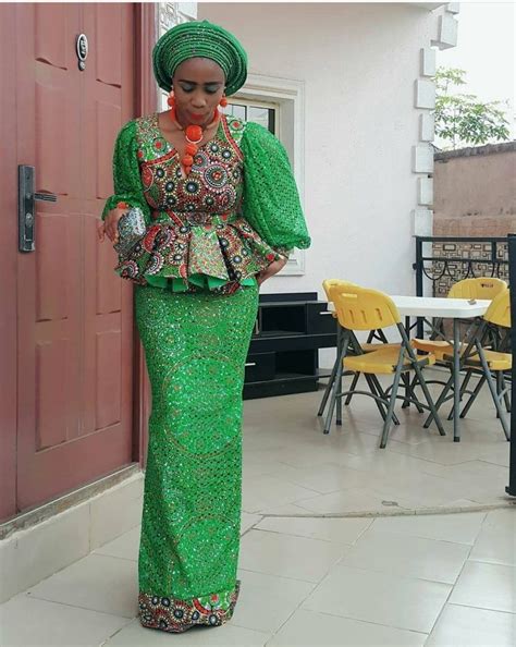 Wedding Ankaras Skirt And Blouse Styles 2019 Pretty 4 Ankara Short