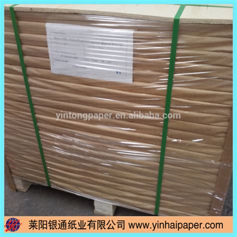 Yintong Security Watermark Paper Certificate Printing Paper High