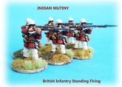 IM07 British Infantry Unit Pack Firing Line X 20 AW Miniatures