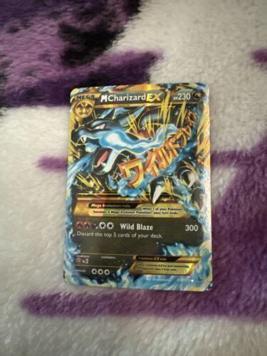 Pokémon Tcg Mega Charizard Ex Flashfire 108106 Holo Secret Rare Ebay