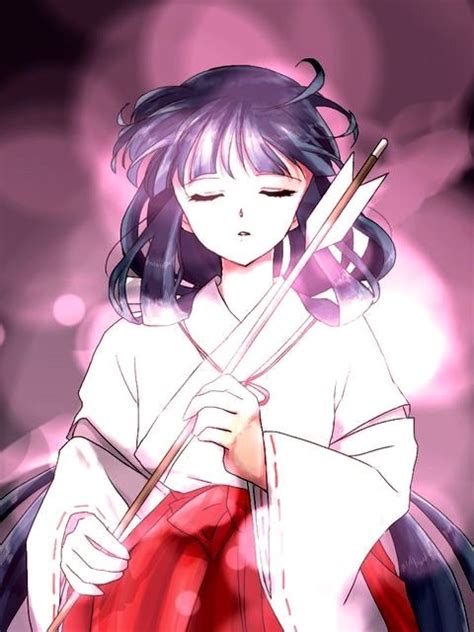 Beautiful Fallen Priestess Inuyasha Inuyasha Love Inuyasha And Kikyo