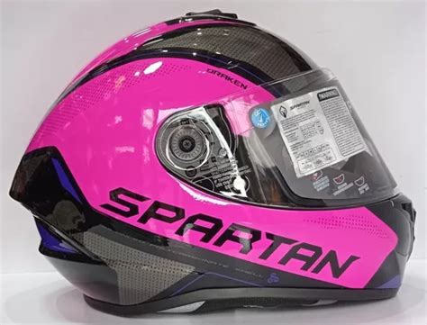 Casco Moto Spartan Draken Certificado Ece2205 Mujer Dama