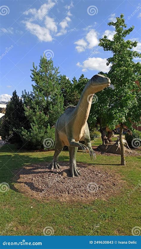 Plateosaurus, Dinosaur Park, Natural History Museum, Svilajnac, Serbia ...