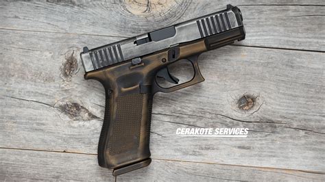 Glock Mos Spartan Bronze Battle Worn Nib Cerakote Services