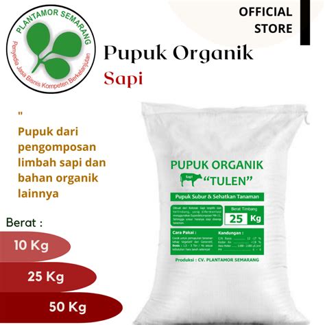 Jual Pupuk Organik Sapi Kg Kg Dan Kg Pupuk Kompos Pupuk