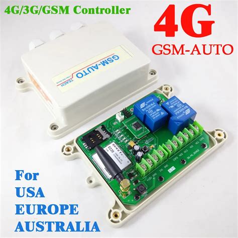 G G Gsm Double Relay Remote Switch Controller Sms Relay Switch