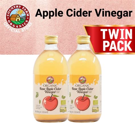 Suke Shop Country Farm Organic Apple Cider Vinegar 500ml X 1