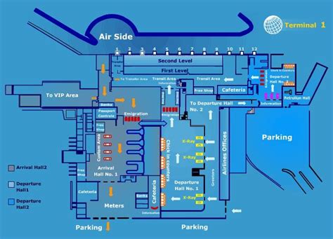 Map of Cairo International Airport