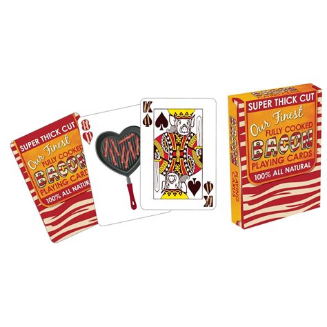 Bacon Playing Cards - Funny Deck of Cards - Card Games