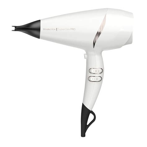 REMINGTON Sèche cheveux avec diffuseur fonction ionique AC7200W Blanc