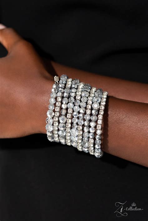 Paparazzi Ready For More Silver 2023 Zi Collection Bracelet