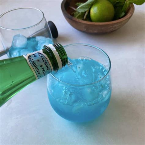 Blue Curacao Mojito - Simply Made Eats